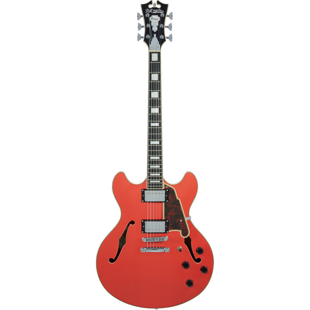 D'Angelico Premier DC Fiesta Red エレキギター