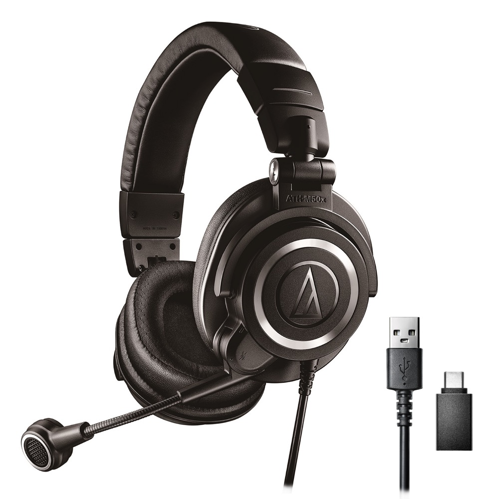 AUDIO-TECHNICA オーディオテクニカ ATH-M50xSTS-USB ストリーミングヘッドセット USB相応う オーテク