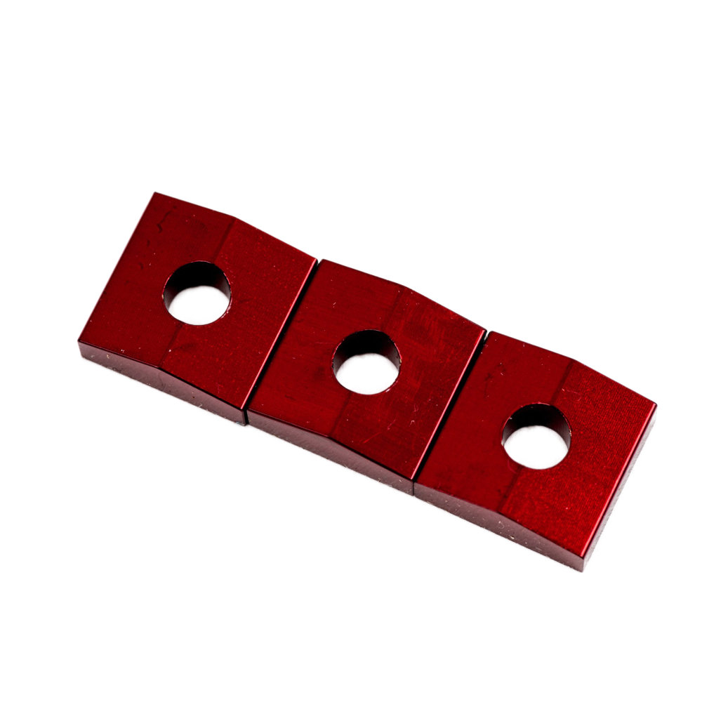 FU-Tone Titanium Lock Nut Block Set (3) RED チタンナットブロック レッド｜chuya-online チューヤオンライン 15,840円