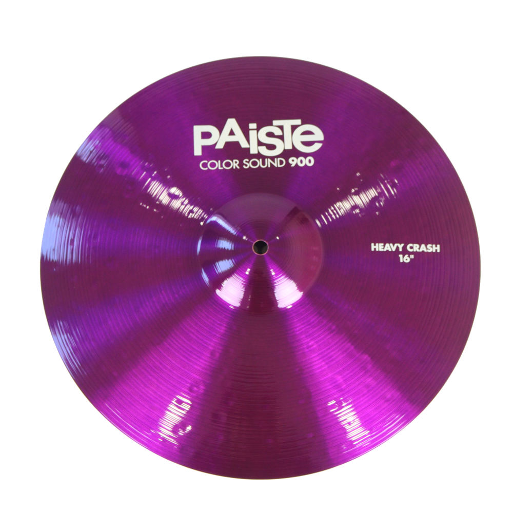 PAISTE Color Sound 900 Purple Heavy Crash 16" クラッシュシンバル|chuya-online チューヤオンライン