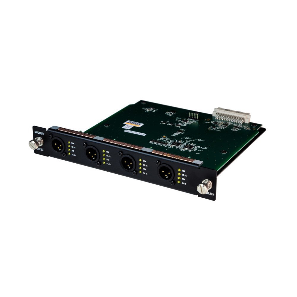 Allen & Heath アレンアンドヒース M-DL-AOUT DX32用オプション・カード｜chuya-online チューヤオンライン 59,400円