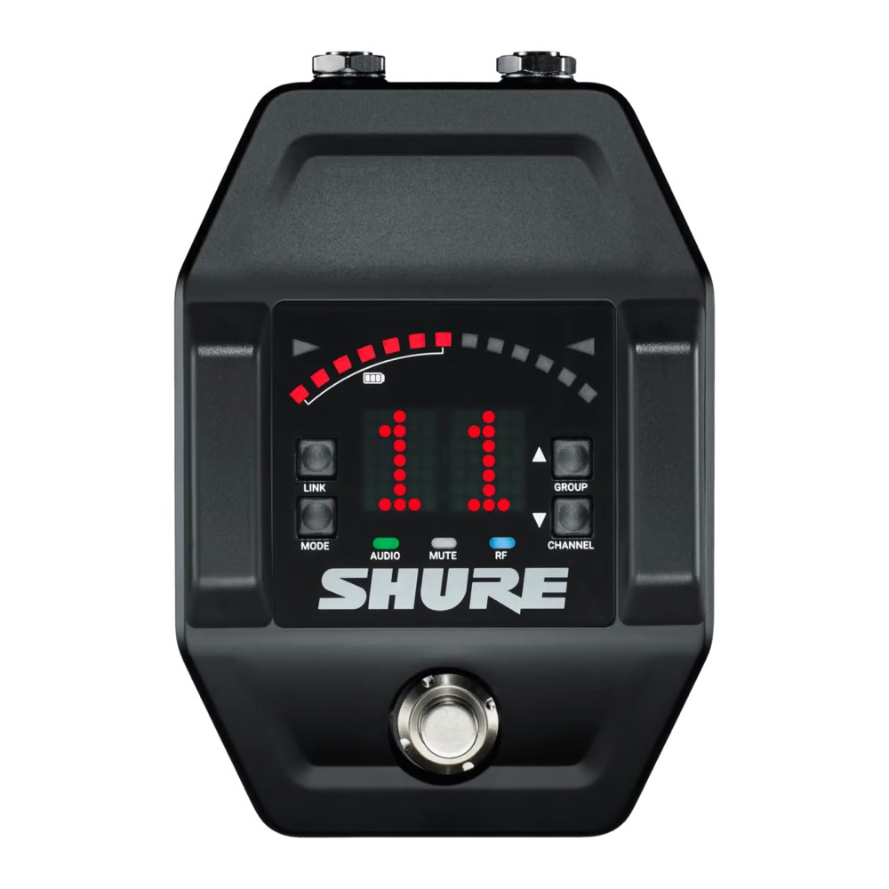 SHURE シュア GLXD6+J\u003d-Z2 デジタルワイヤレスシステム ギターペダル型受信機 2.4GHz帯