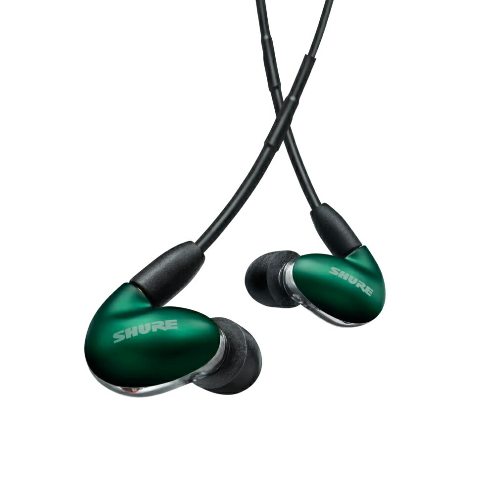 SHURE シュア SE846G2JD カナル型 MMCX着脱式高遮音性イヤ電話機 イヤモニ インイヤーモニター ジェイドグリーン TV・オーディオ・カメラ-オーディオ