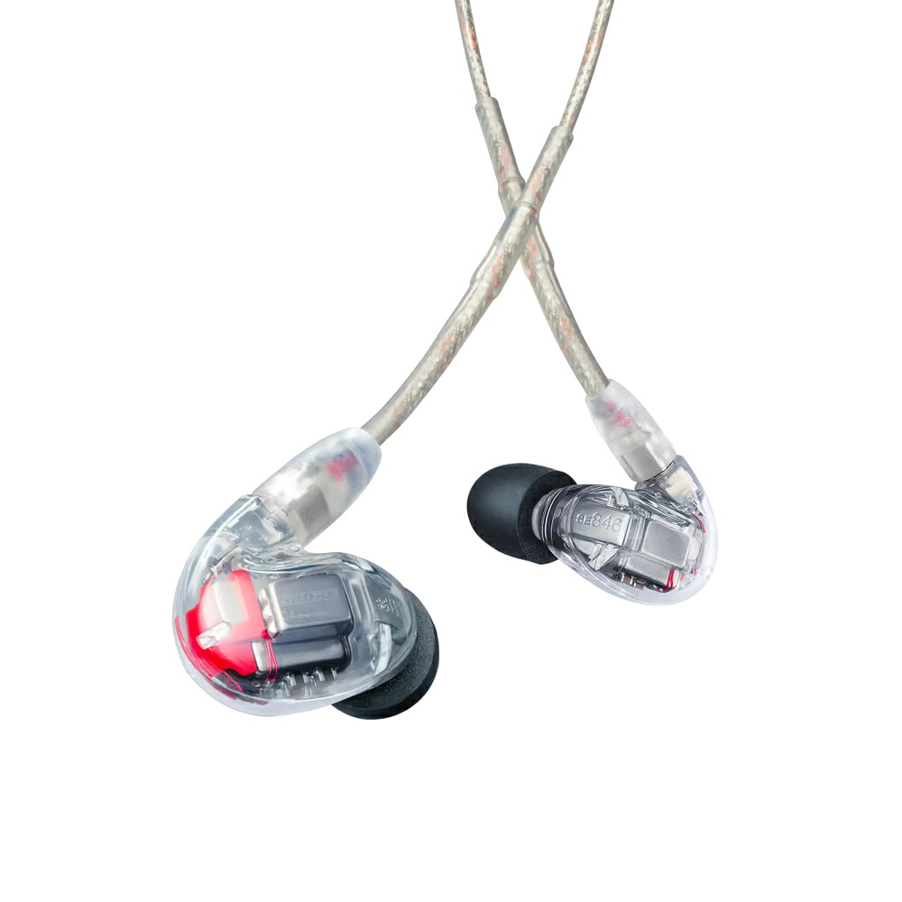 シュアー イヤ電話機 SHURE シュア SE846G2CL カナル型 MMCX着脱式高遮音性イヤ電話機 イヤモニ インイヤーモニター せつ然たる 846 ヘッドホン・イヤホン-TV・オーディオ・カメラ