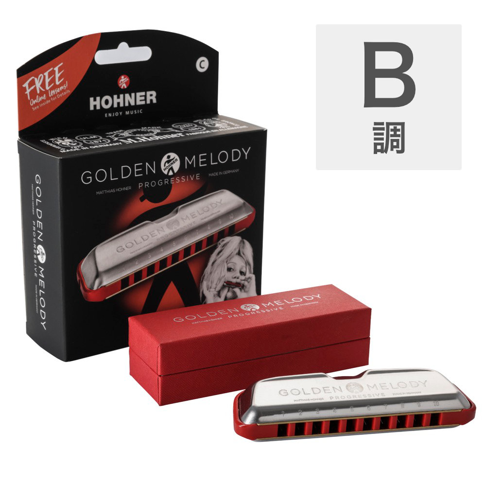 楽天市場】ホーナー ハーモニカ A♭調 HOHNER Golden Melody