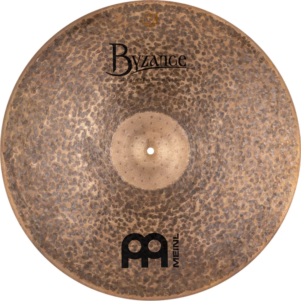 MEINL マイネル B22BADTLR Byzance Dark 22&rdquo; Big Apple Dark Tradition Light Ride ライドシンバル｜chuya-online チューヤオンライン