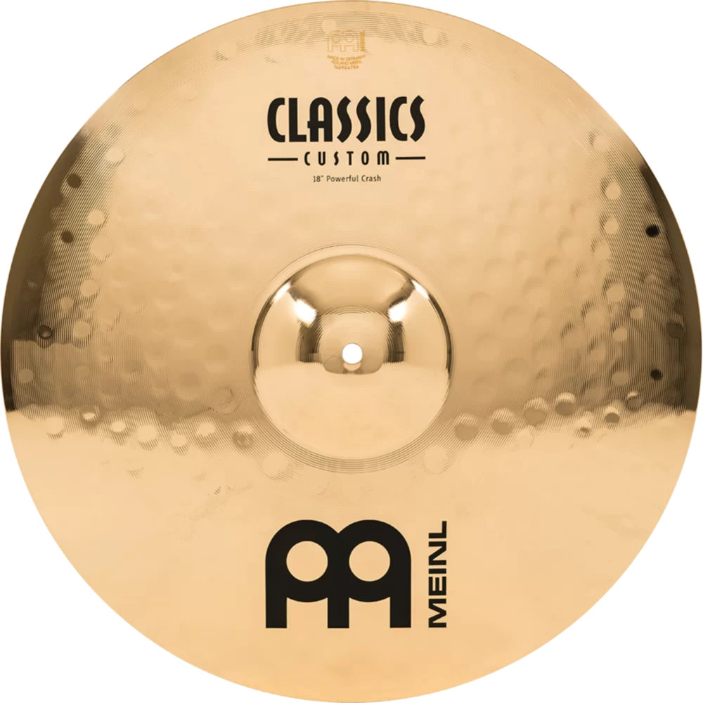 MEINL マイネル CC18PC-B Classics Custom Brilliant 18&rdquo; POWERFUL Crash クラッシュシンバル｜chuya-online チューヤオンライン 25,661円
