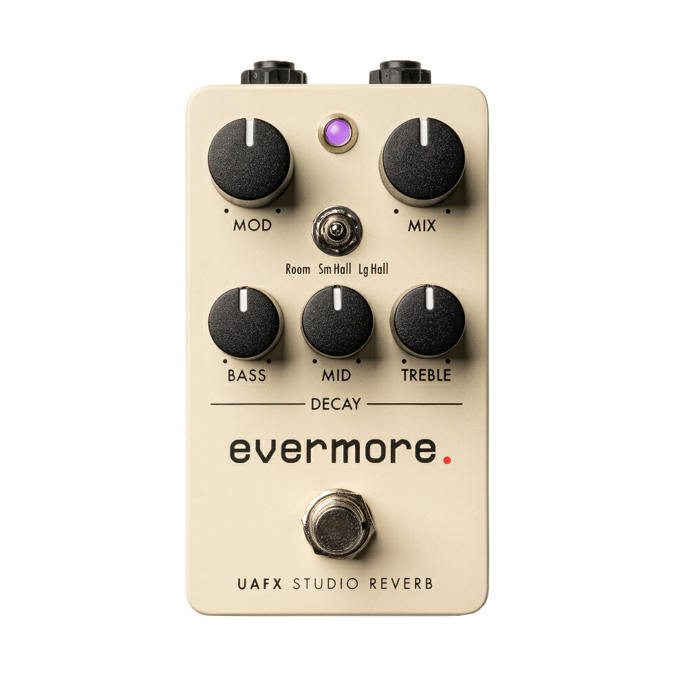 Universal Audio ユニバーサルオーディオ UAFX Evermore Studio Reverb リバーブ ギターエフェクター｜chuya-online チューヤオンライン