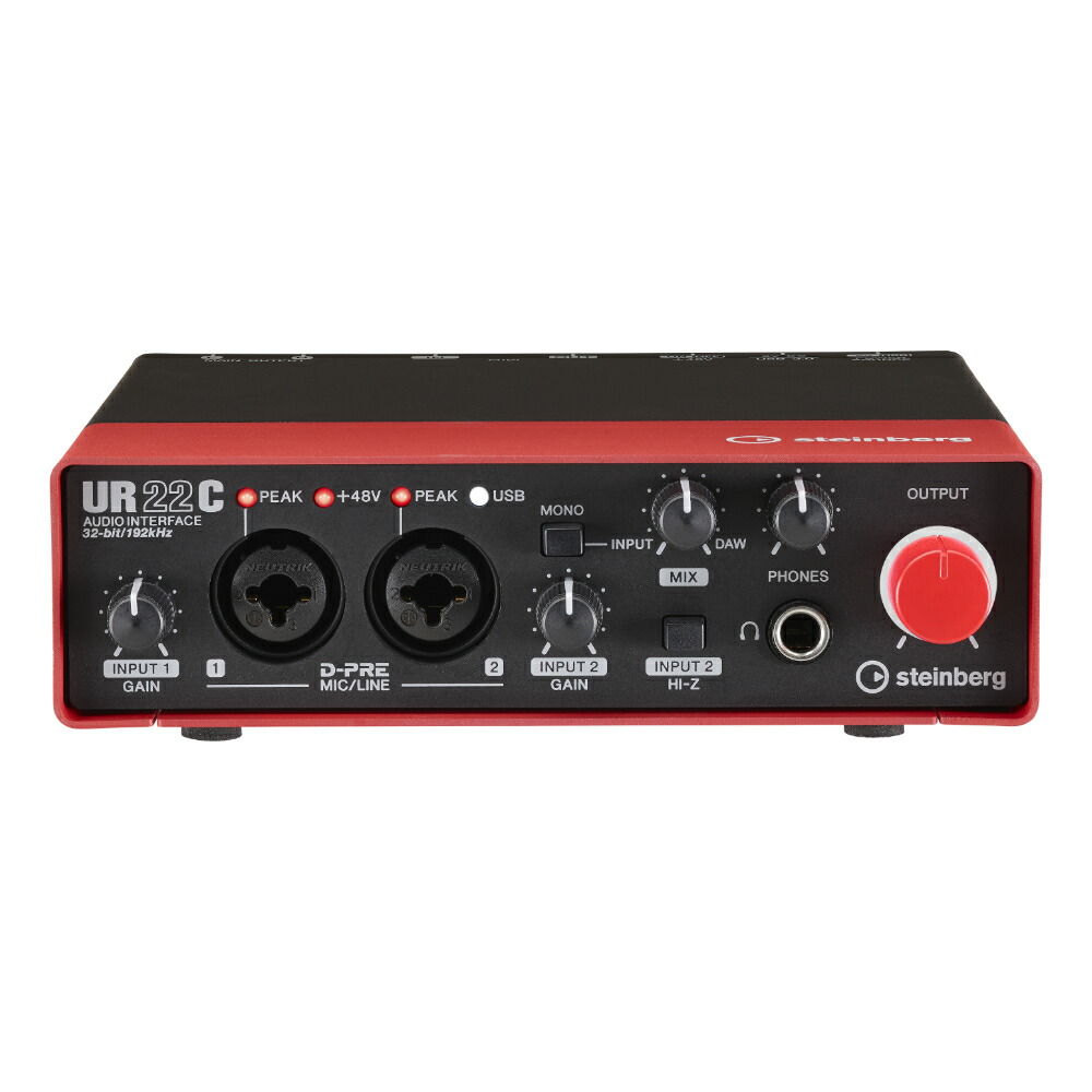 Steinberg/USBオーディオインターフェイス/UR22C（USB3.0対応