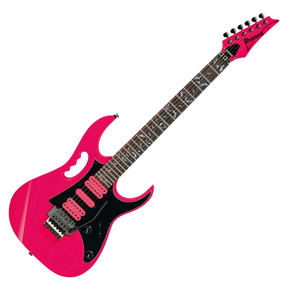 Ibanezアイバニーズ　JEM スティーブブァイモデル steve vai 数量限定特価】 Ibanez JEMJRSP-PK PINK エレキギター初心者14点