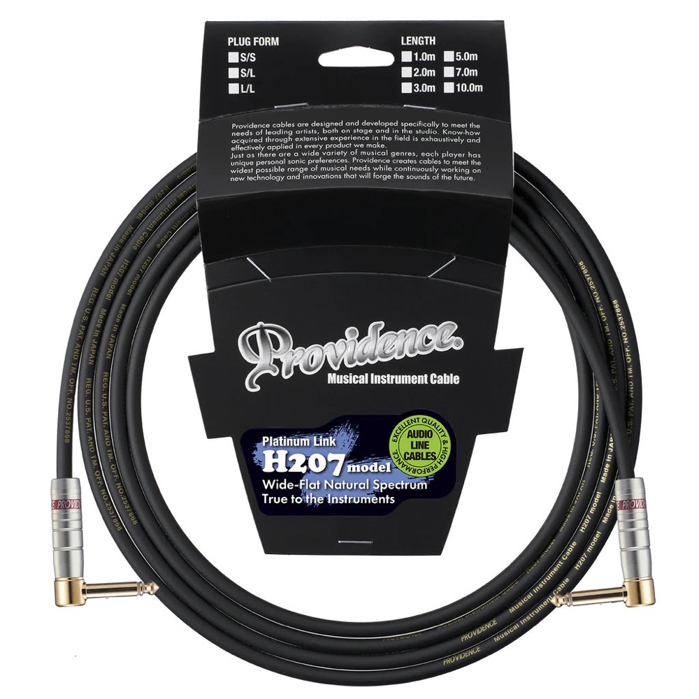 Providence プロビデンス H207 Heartbreaker 5m LL EF ギターシールド ギターケーブル