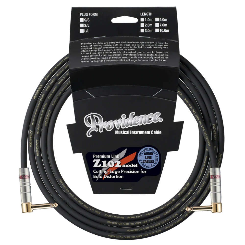 Providence プロビデンス Z102 Livewizard 5m LL EF ギターシールド ギターケーブル