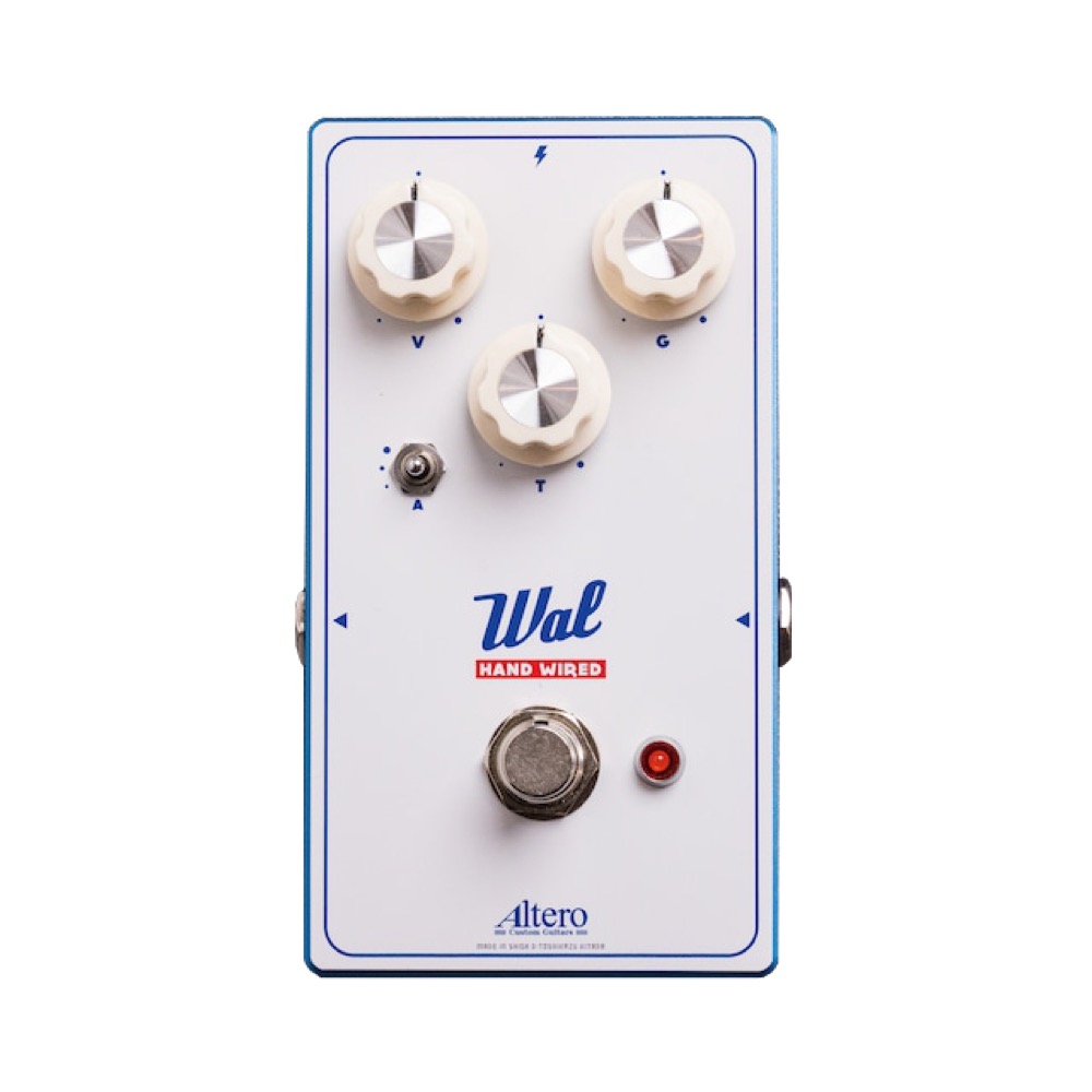 Altero Custom Guitars アルテロ カスタム ギターズ Wal Overdrive HAND WIRED オーバードライブ ギターエフェクター