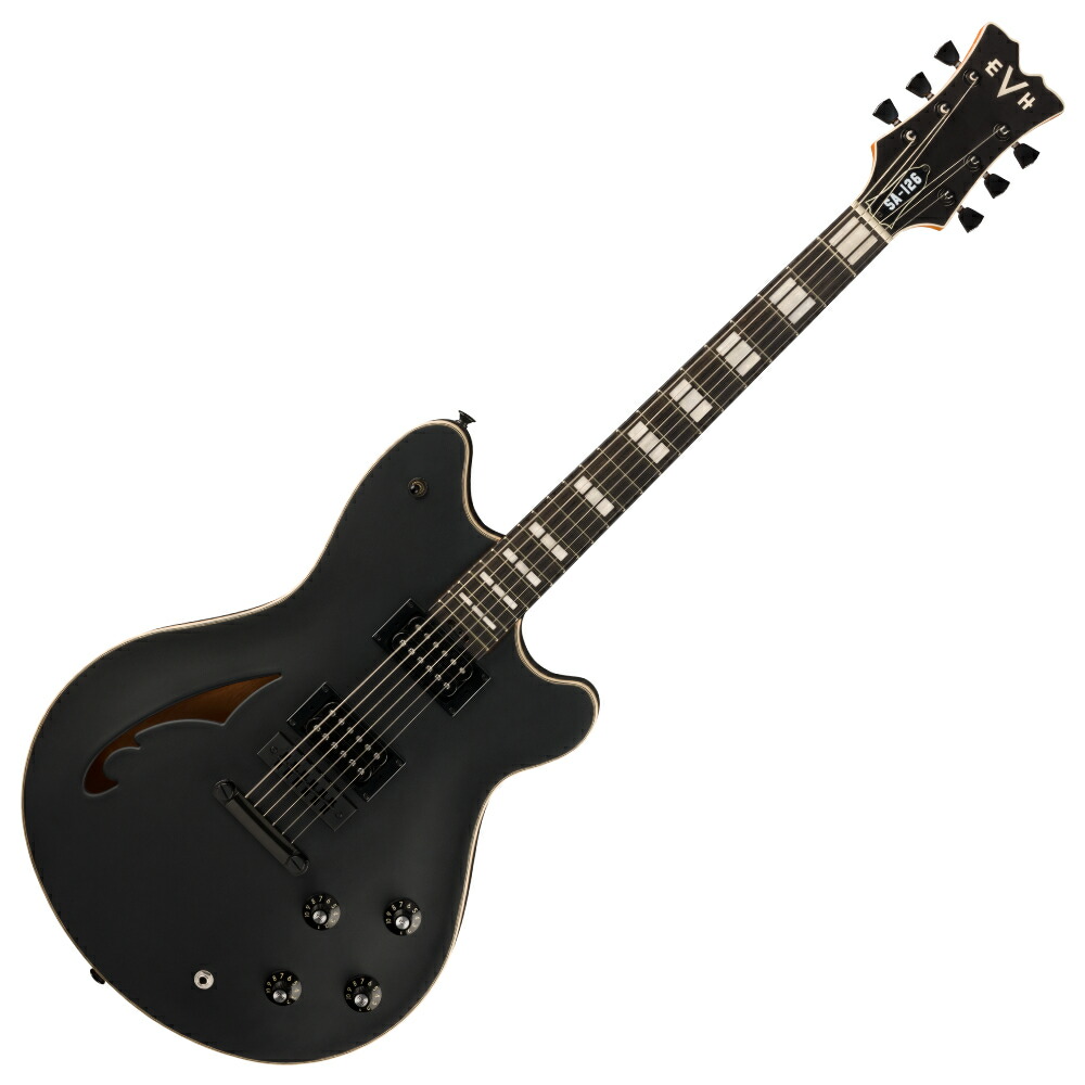 EVH Standard ブラックエレキギター Amazon.com: EVH Wolfgang Standard QM Electric Guitar - Black