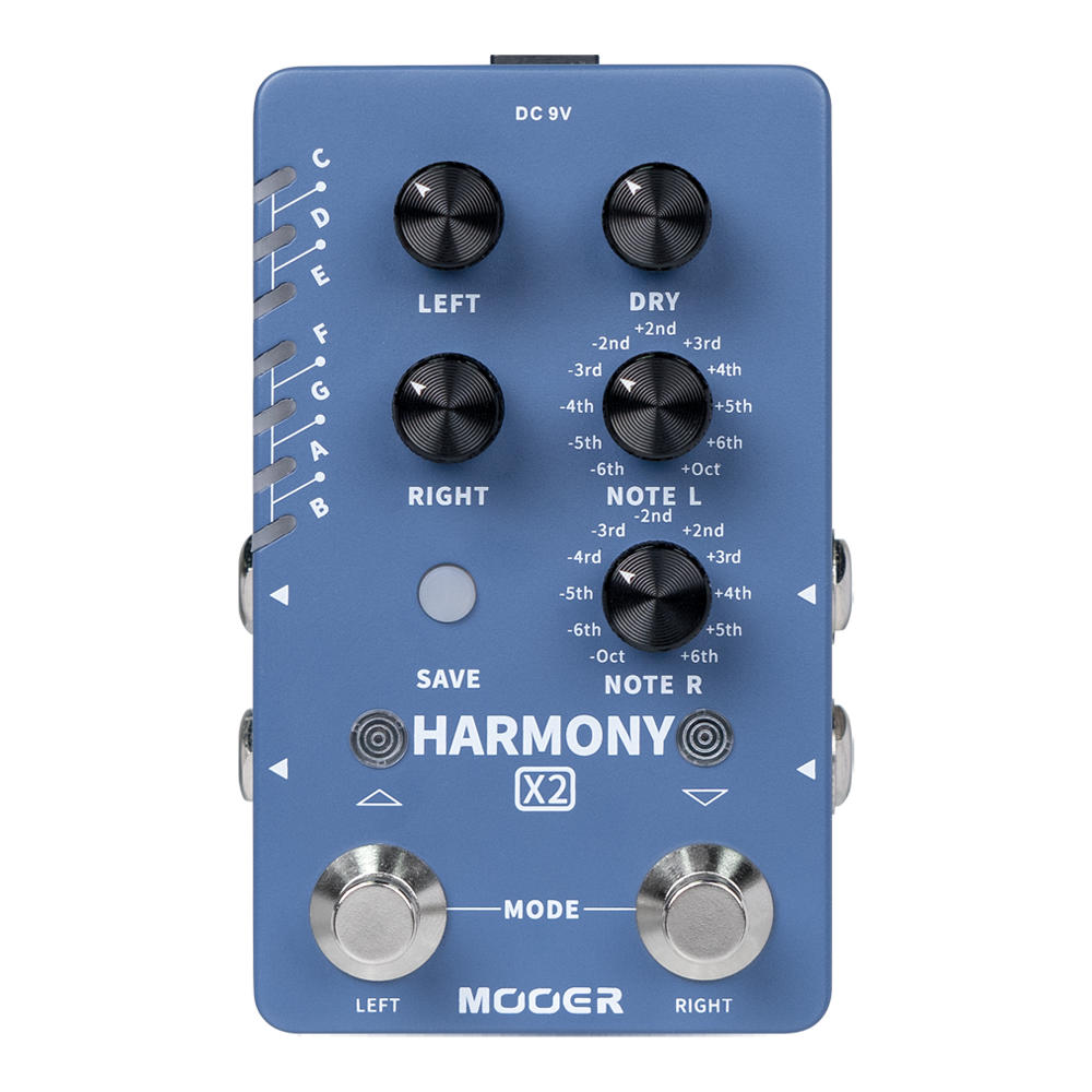Mooer ムーアー HARMONY X2 ハーモナイザー ギターエフェクター