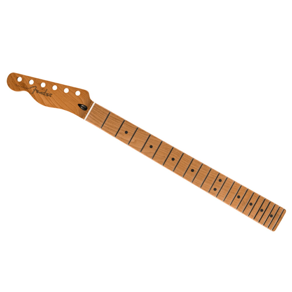 Fender フェンダー Satin Roasted Maple Telecaster LH Neck Flat Oval Shape テレキャスター レフティ エレキギター ネック｜chuya-online チューヤオンライン