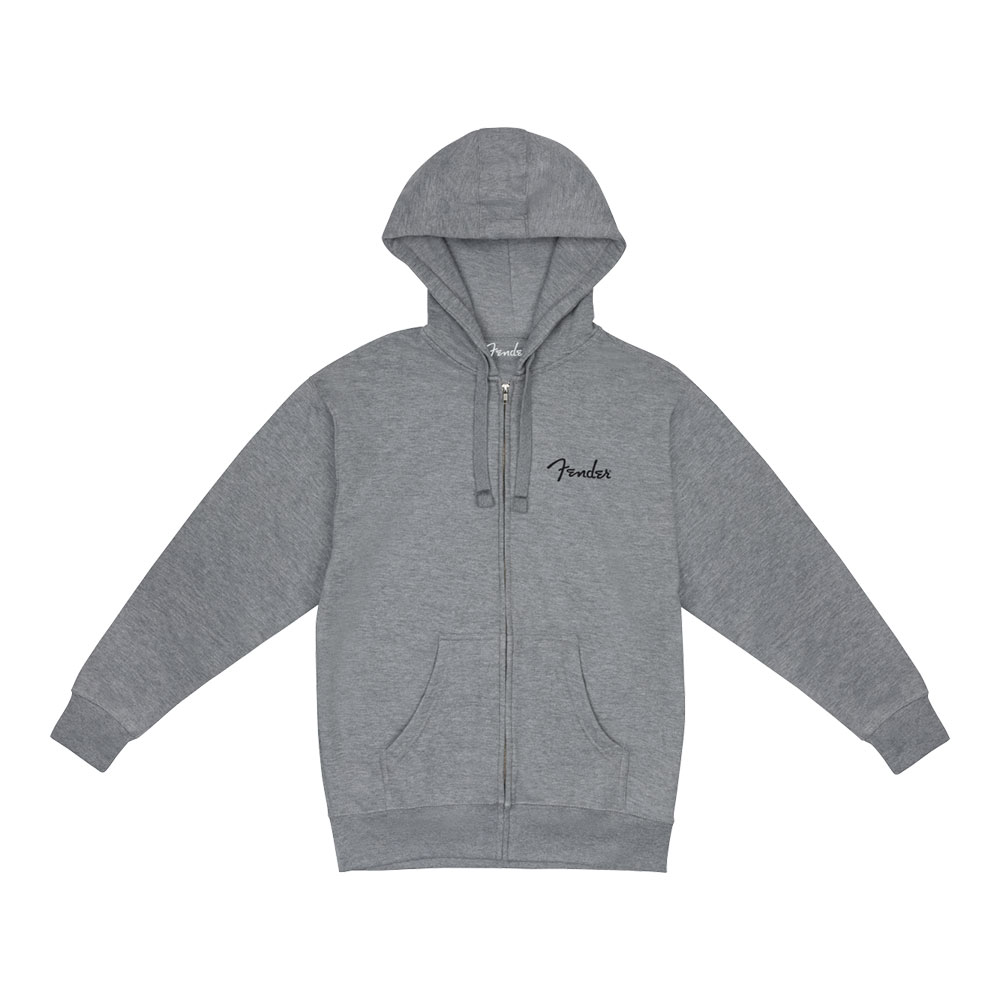 楽天市場】Fender フェンダー Spaghetti Small Logo Zip Front Hoodie
