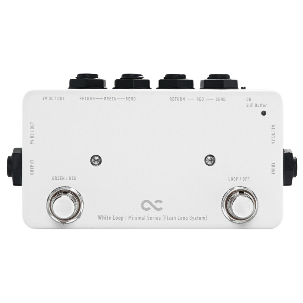 One Control ワンコントロール Minimal Series White Loop with BJF Buffer バッファー ループスイッチャー ギターエフェクター 5,390円