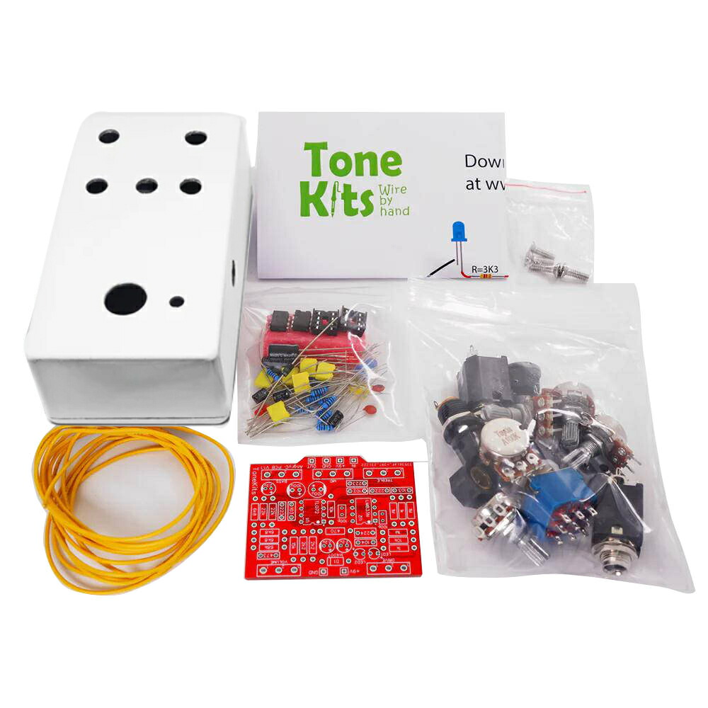 Pedal Tank ペダルタンク Angry C Kit ディストーションペダル ギターエフェクター制作キット|chuya-online チューヤオンライン