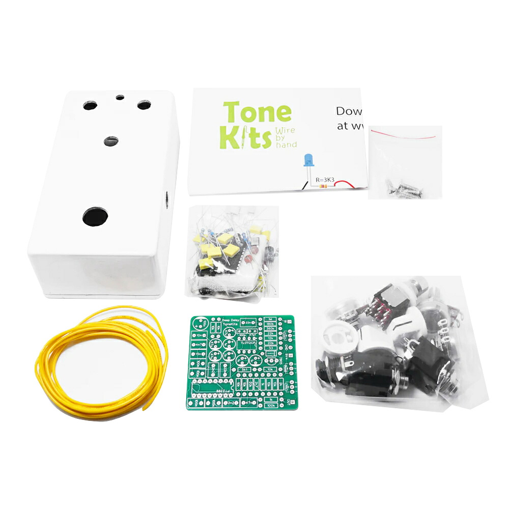 Pedal Tank ペダルタンク Deep Delay Kit ディレイペダル ギターエフェクター制作キット|chuya-online チューヤオンライン