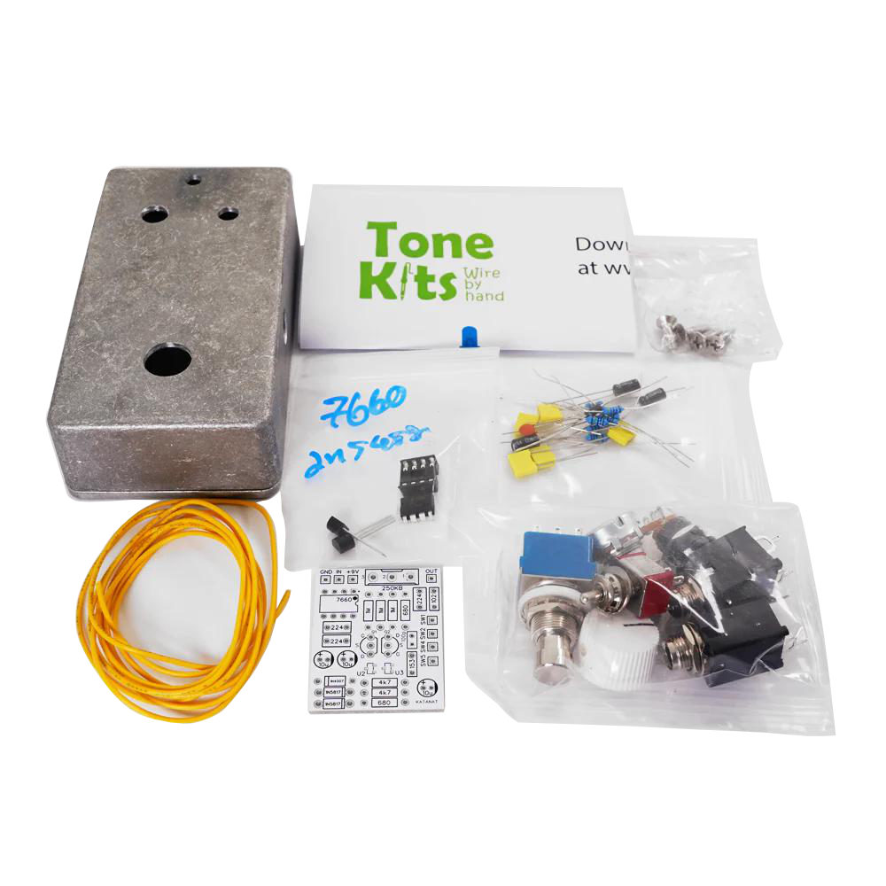 Pedal Tank ペダルタンク Katanat Booster Kit ブースターペダル ギターエフェクター制作キット|chuya-online チューヤオンライン
