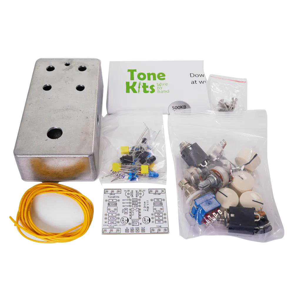 Pedal Tank ペダルタンク Z Drive Kit オーバードライブペダル ギターエフェクター制作キット|chuya-online チューヤオンライン