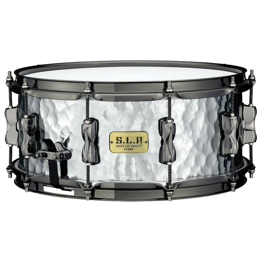 TAMA タマ LST146H S.L.P. Hammered Steel 14インチx6インチ スネアドラム｜chuya-online チューヤオンライン