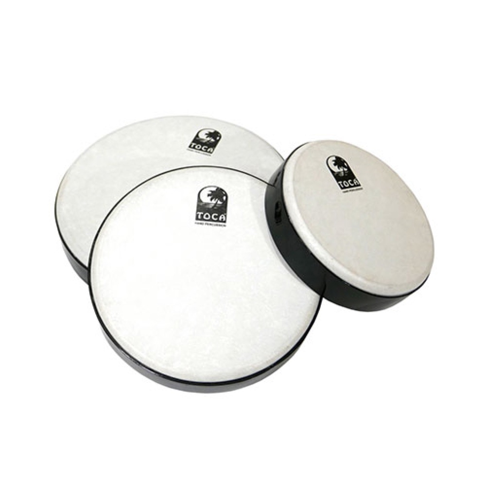 TOCA トカ TP-ND3PC Freestyle II 3PC Nesting Djembe Fiberskin Head ネスティングジャンベ用ヘッド 3サイズセット｜chuya-online チューヤオンライン