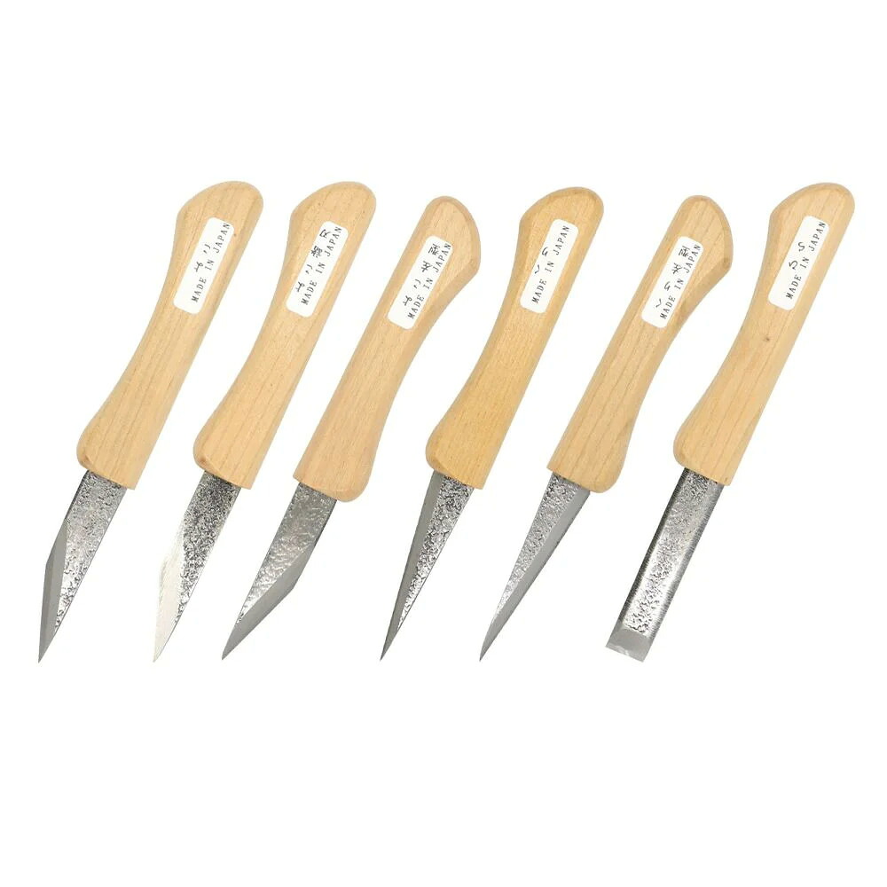 HOSCO ホスコ TL-I-6S 切出小刀 6本組|chuya-online チューヤオンライン