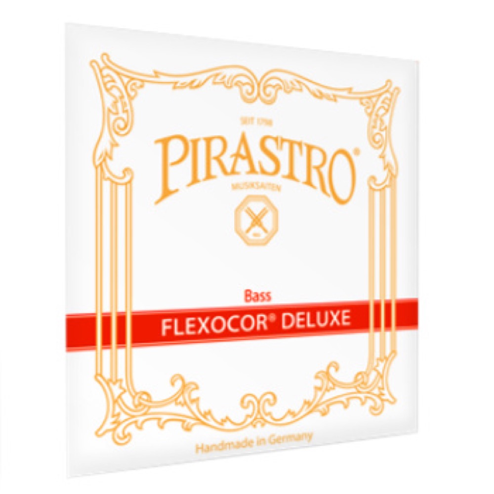 PIRASTRO ピラストロ コントラバス弦 Flexocor Deluxe フレクソコアデラックス 340220 D線 スチール/クロム