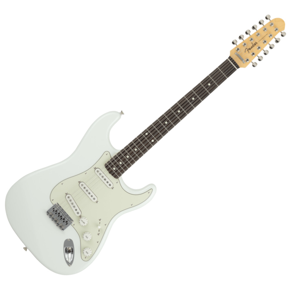 Fender Stratocaster ホワイト（レプリカ） Fender Made in Japan Limited Stratocaster XII Olympic White