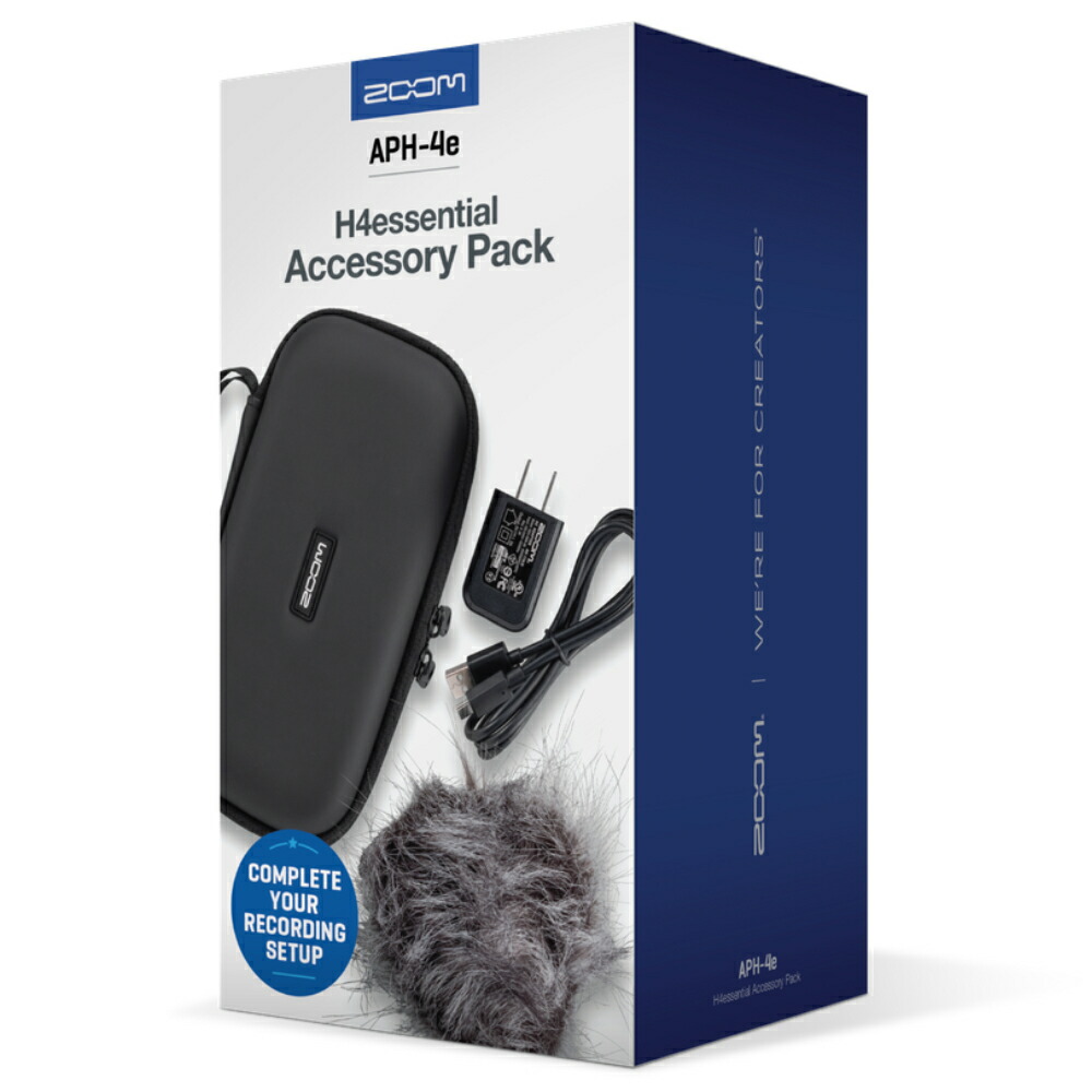 ZOOM ズーム APH-4e Accessory Pack for H4essential アクセサリーパック 4,700円