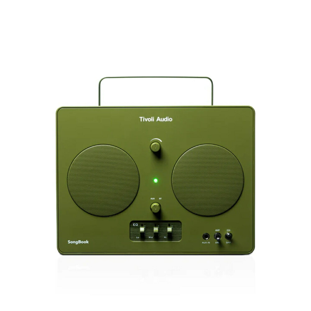 Tivoli Audio チボリオーディオ SongBook 歌謡曲読みもの Green ボータブルブルートゥーススピーカー