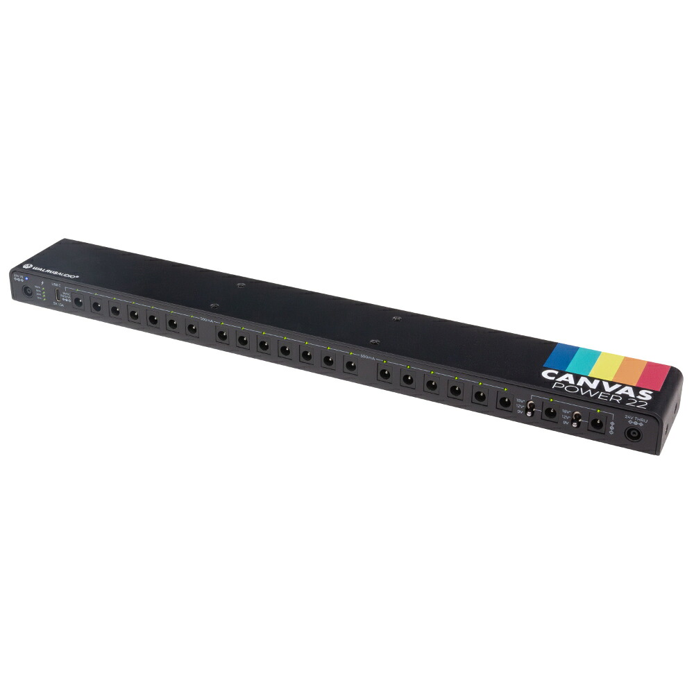WALRUS AUDIO ウォルラスオーディオ WAL-CANV/PWR22L Canvas Power 22 パワーサプライ リンクケーブル付属｜chuya-online チューヤオンライン