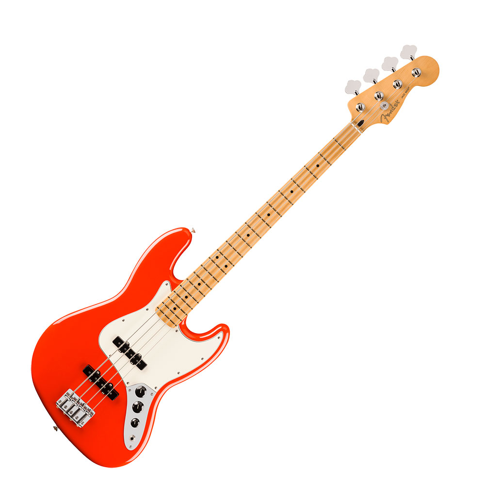 楽天市場】Fender Player Jazz Bass Capri Orange Pau Ferro