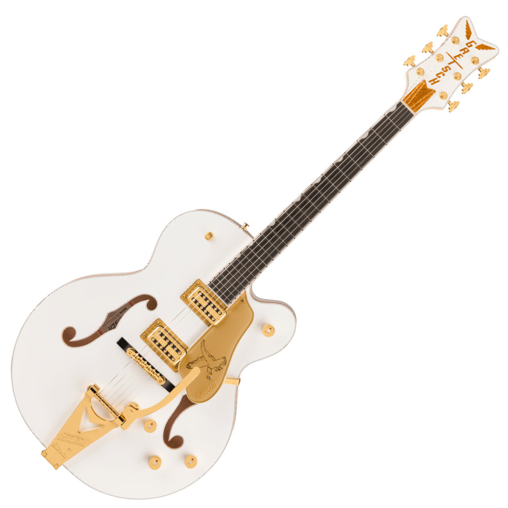GRETSCH グレッチ Falcon Hollow Body with String-Thru Bigsby and Gold Hardware Ebony Fingerboard White エレキギター 234,630円