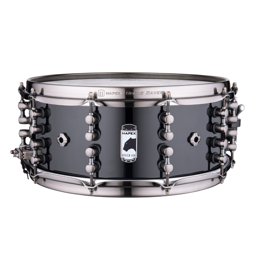 MAPEX メイペックス BPDLMH4600LPB Jeff Hamilton SNARE DRUM The Maximus 14 x 6 PIANO BLACK スネアドラム|chuya-online チューヤオンライン