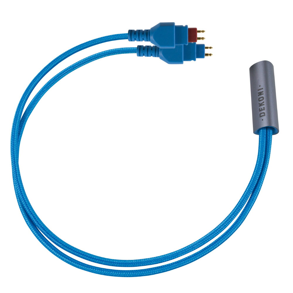 DEKONI AUDIO デコニオーディオ Ensemble Cables Y-Split HD600 ブルー CBZ-Y-CL-600 モジュラーヘッドフォンケーブル 6,772円