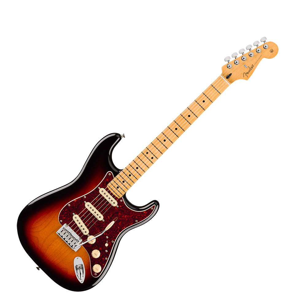 楽天市場】Fender Player Stratocaster 3-Color Sunburst Maple