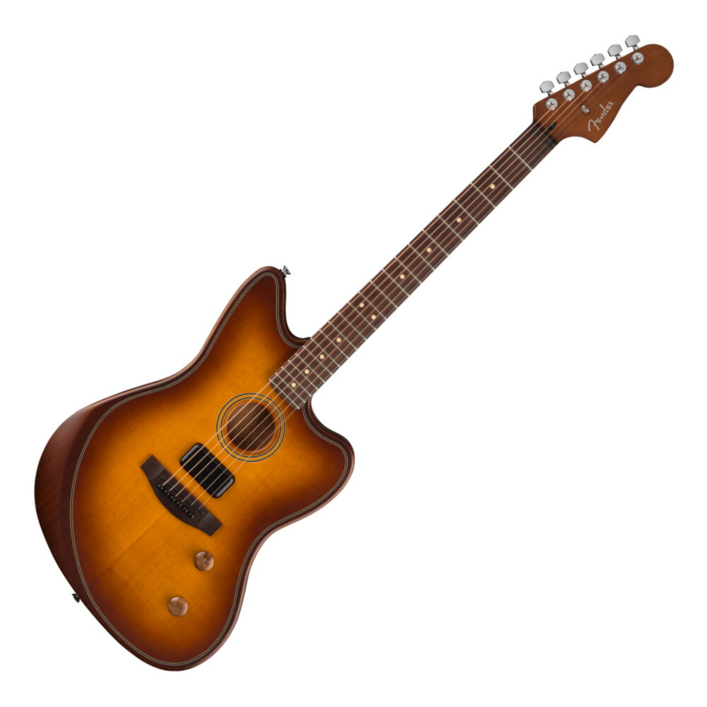Fender フェンダー Acoustasonic Standard Jazzmaster Honey Burst エレクトリックアコースティックギター｜chuya-online チューヤオンライン