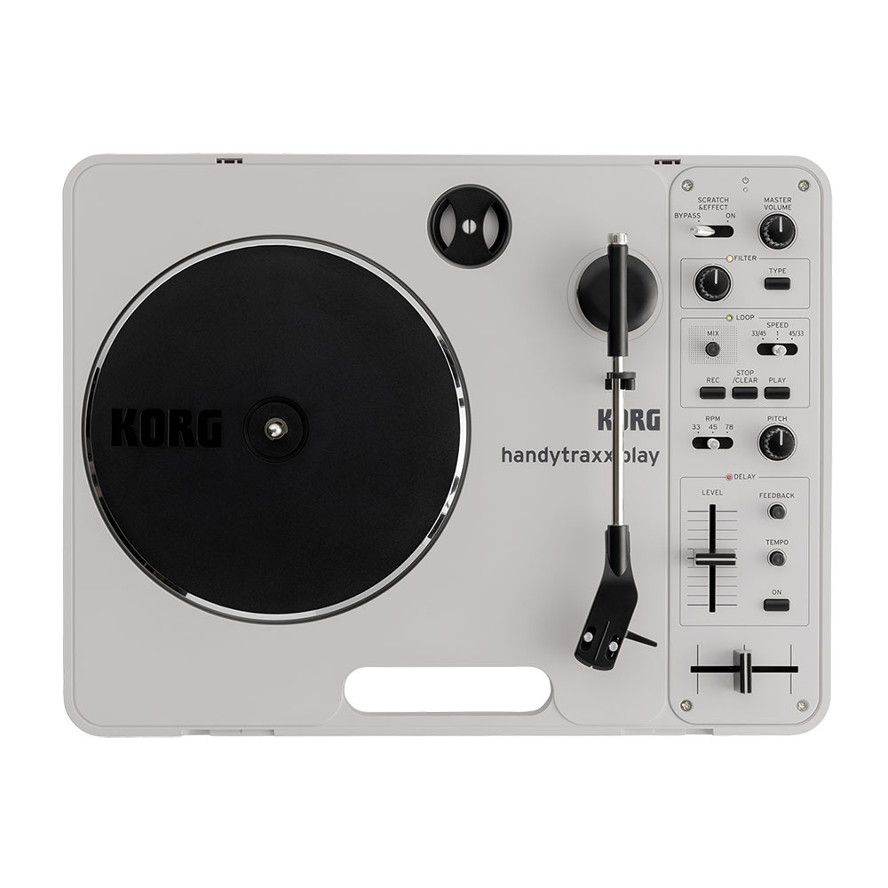 ターンテーブル レコードプレイヤー KORG HANDYTRAXX PLAY コルグ ハンディートラックス プレイ HNDYTRX PLAY|chuya-online チューヤオンライン