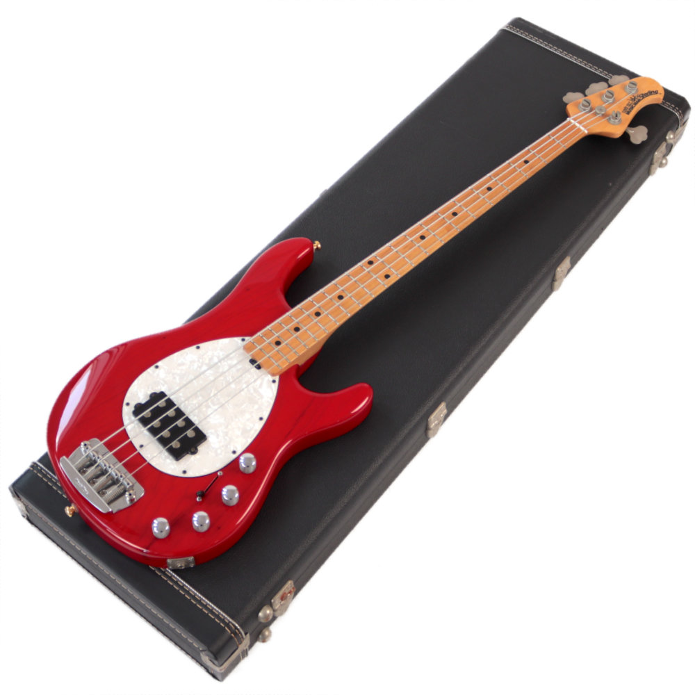 楽天市場】【送料無料】MUSIC MAN / Stingray 4 Translucent Red