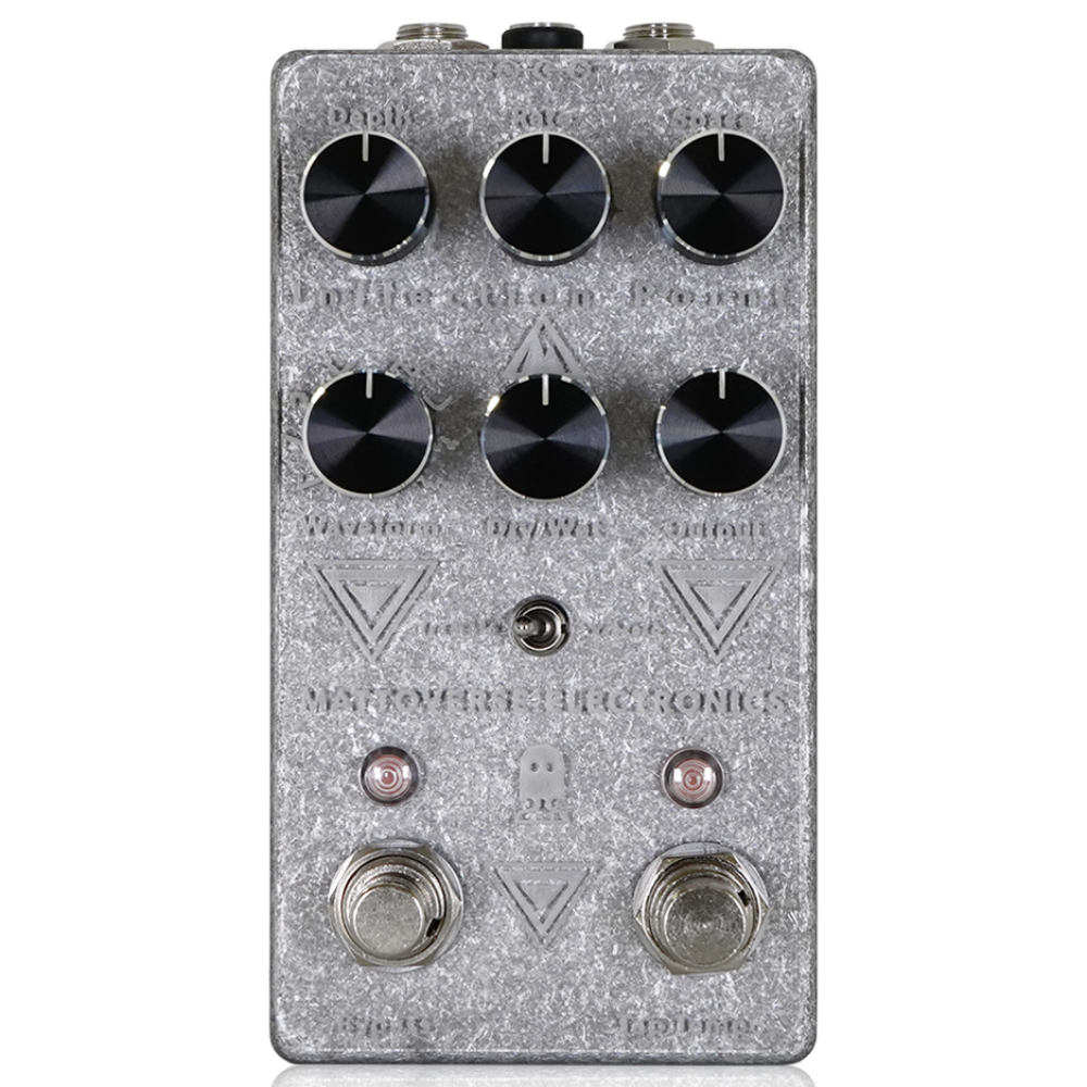 Mattoverse Electronics マットバースエレクトロニクス Inflection Point Clear Acrylic Face トレモロ ギターエフェクター｜chuya-online チューヤオンライン