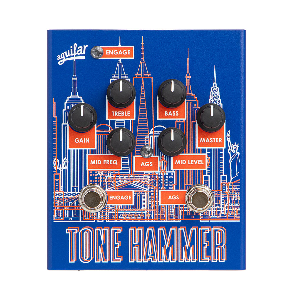 楽天市場】Aguilar TONE HAMMER V2 新品 ベース用プリアンプ