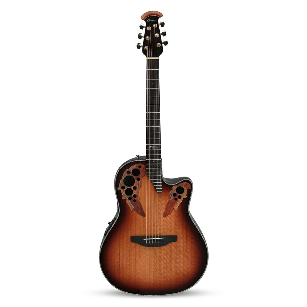OVATION オベーション Celebrity Elite Plus CE44P FLE Mid Cutaway エレクトリックアコースティックギター｜chuya-online チューヤオンライン