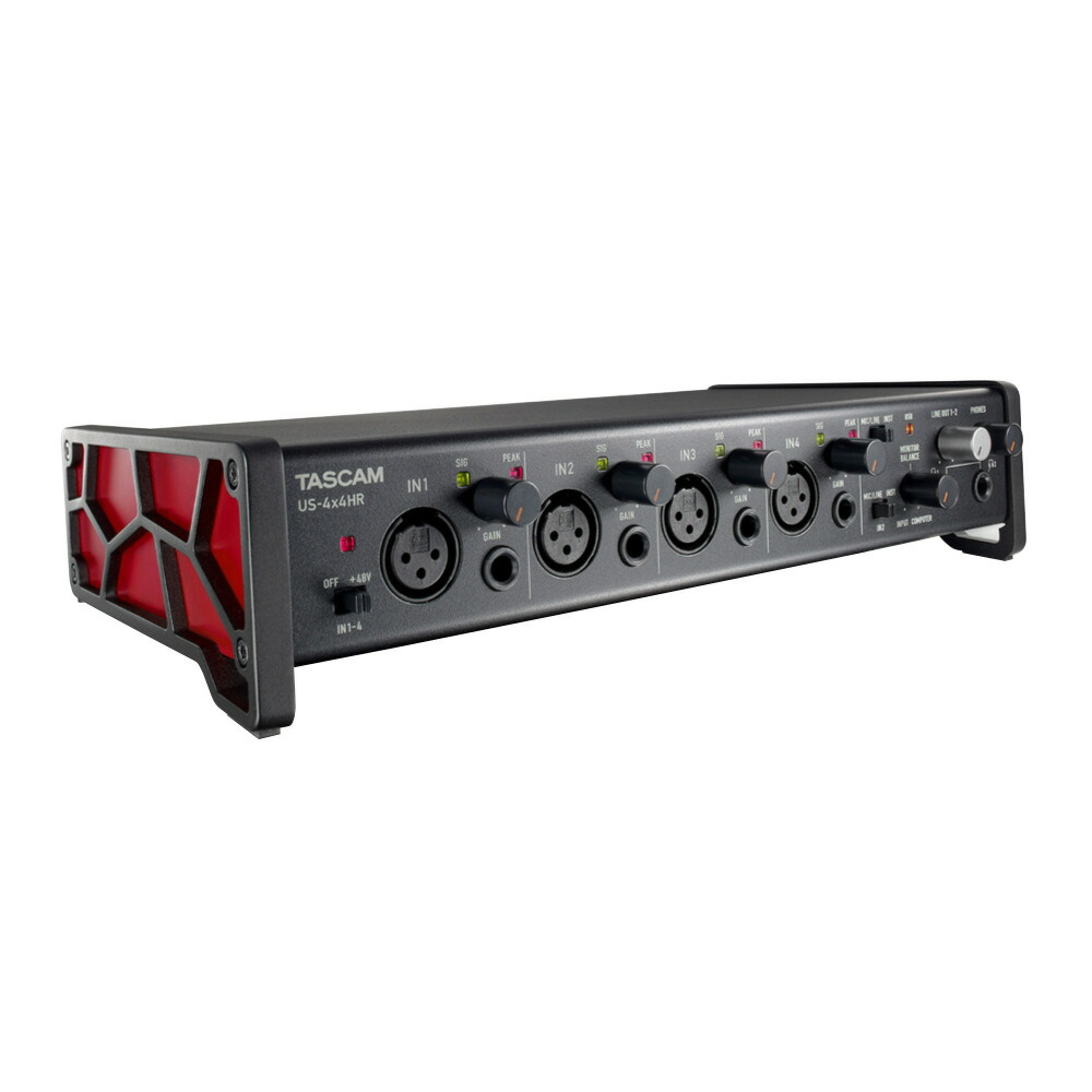 TASCAM タスカム US-4x4HR USBオーディオ MIDI インターフェース 27,720円