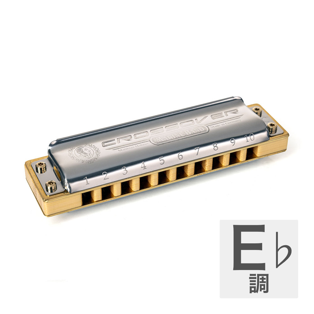 HOHNER ホーナー Marine Band Crossover 2009P E♭ 10ホールハーモニカ ブルースハープ｜chuya-online チューヤオンライン