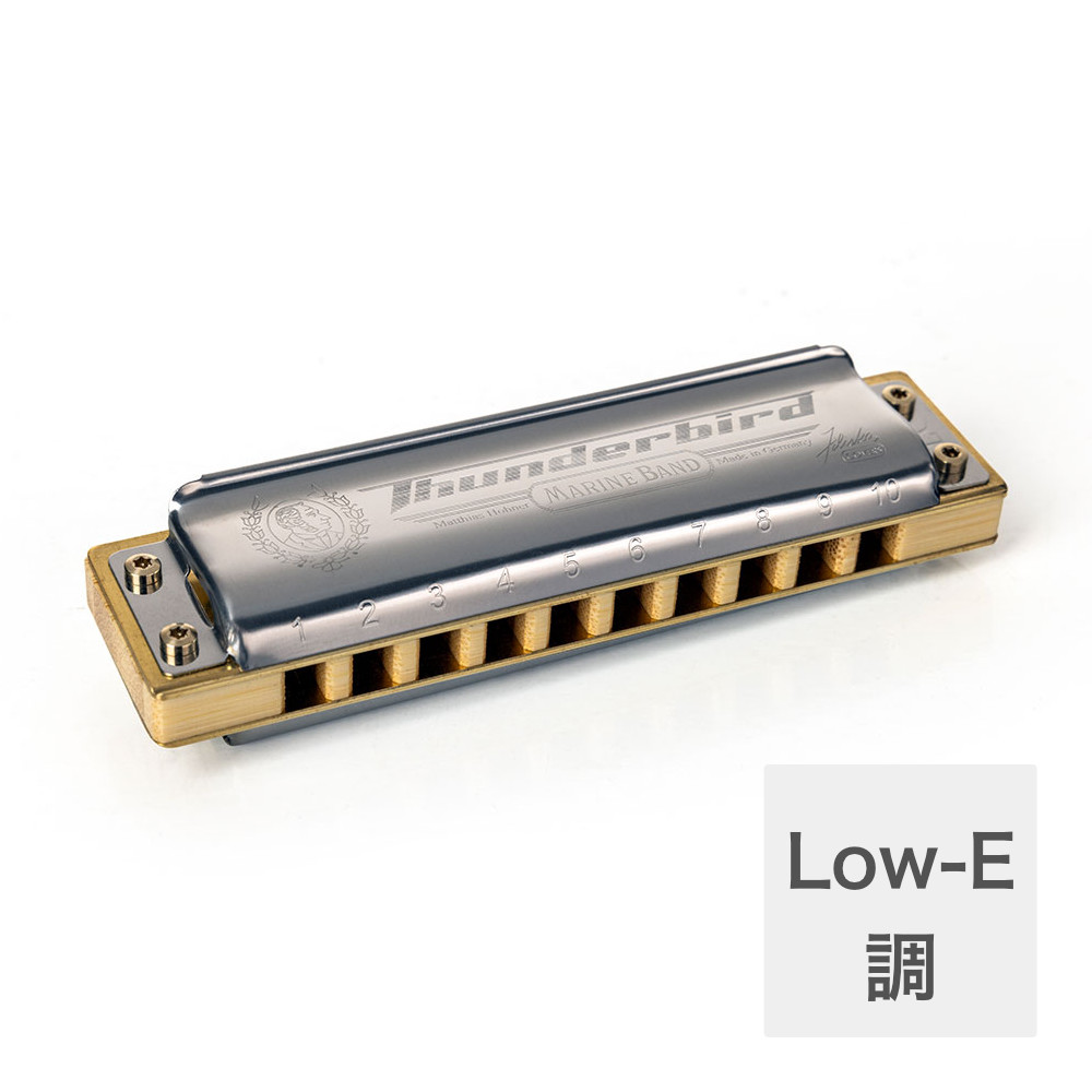 HOHNER ホーナー Marine Band Thunderbird 2011P Low-E 10ホールハーモニカ ブルースハープ｜chuya-online チューヤオンライン