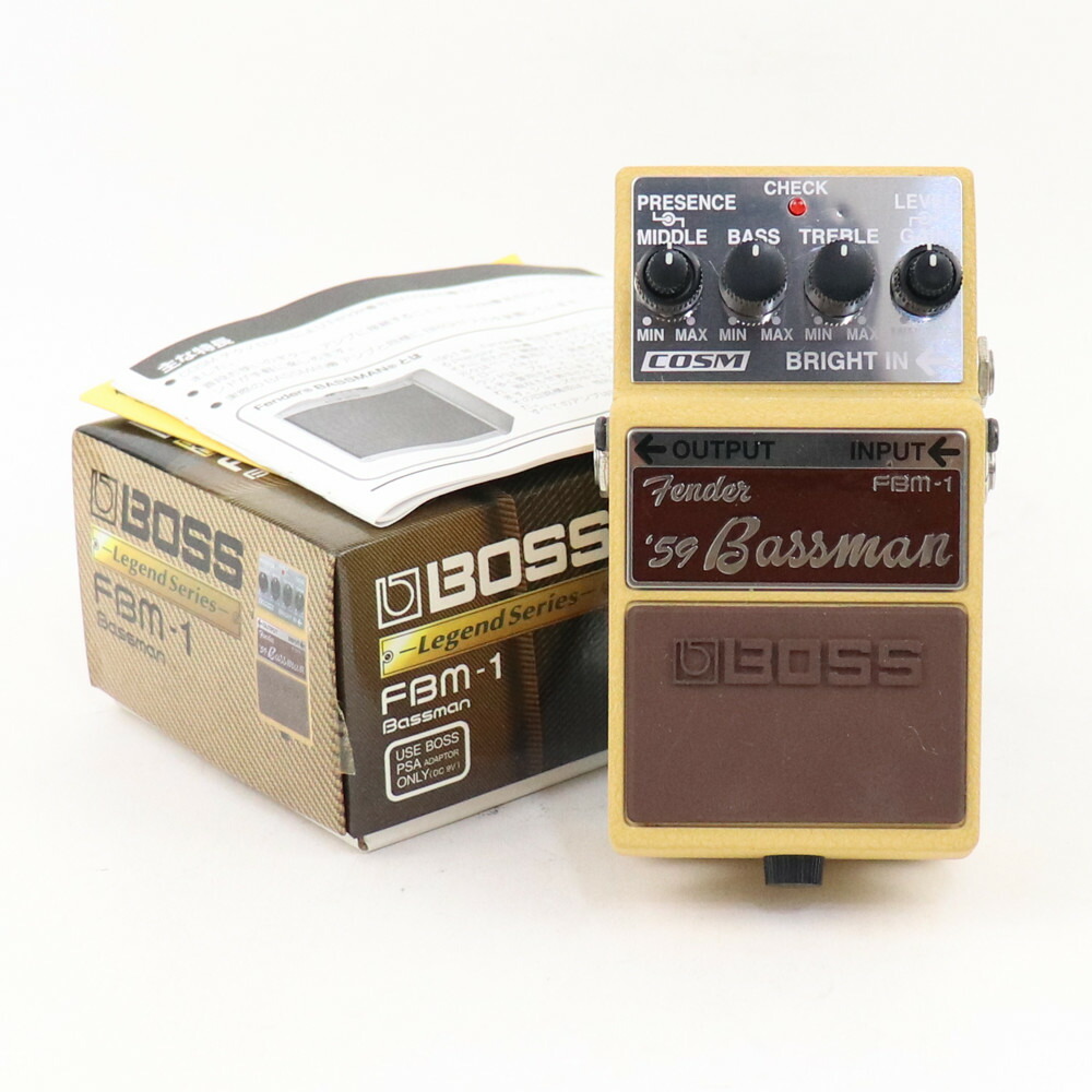 BOSS Fender '59 Bassman エフェクター Boss FBM-1 Fender '59 Bassman Pedal | Sweetwater