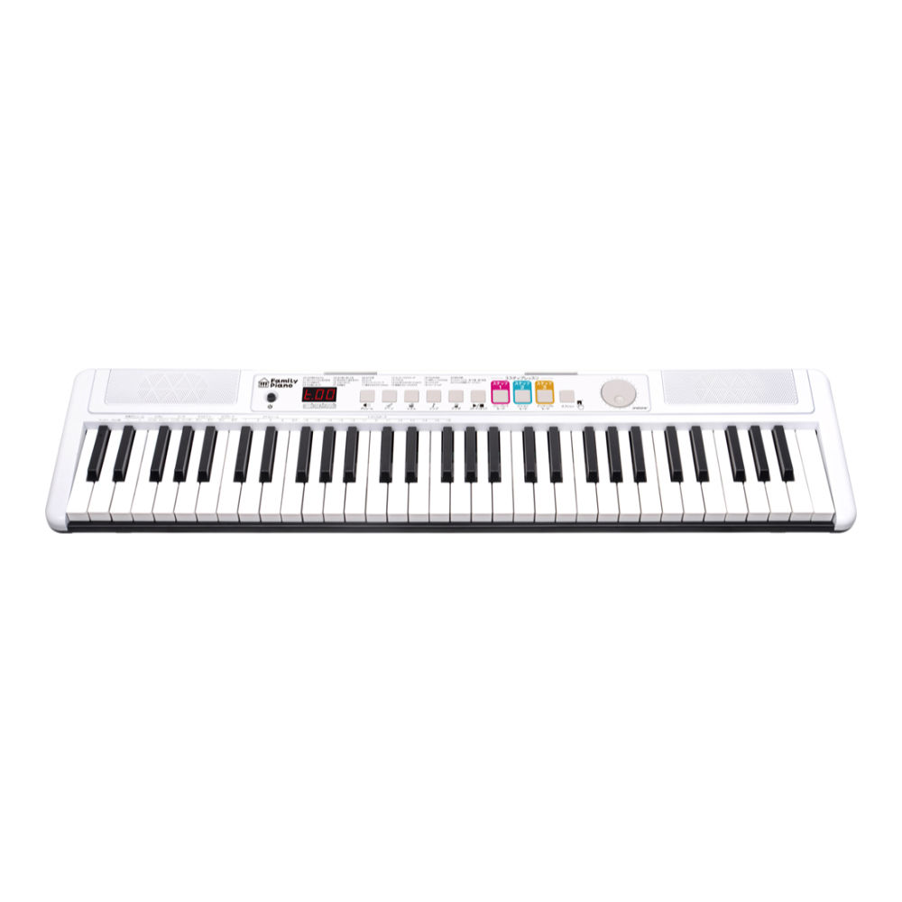 光る鍵盤 キーボード ONETONE FamiLy Piano OTFP-100 サスティンペダル ヘッドホン マイク付 61鍵盤 ワントーン ファミリーピアノ